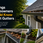 7 Things Homeowners Should Know About Gutters